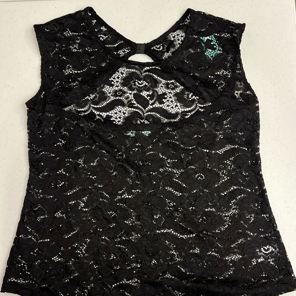 Maurice’s Women’s Black Cover Top- New